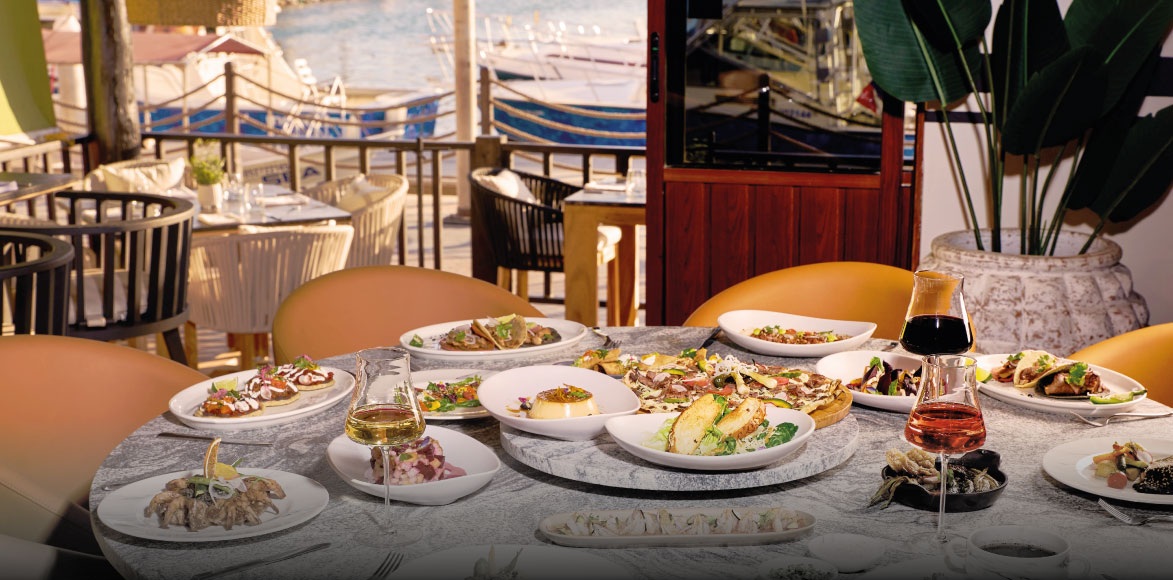 Gourmet dining at Mexico Grand Hotels.