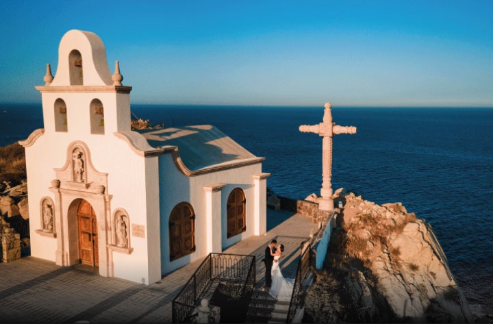 Capilla para bodas, lugar para ceremonias y eventos.
